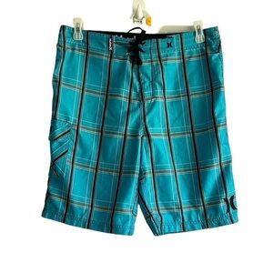 Hurley Men’s Board Short Swim Trunk Puerto Rico Blue• Size: 32 • Used